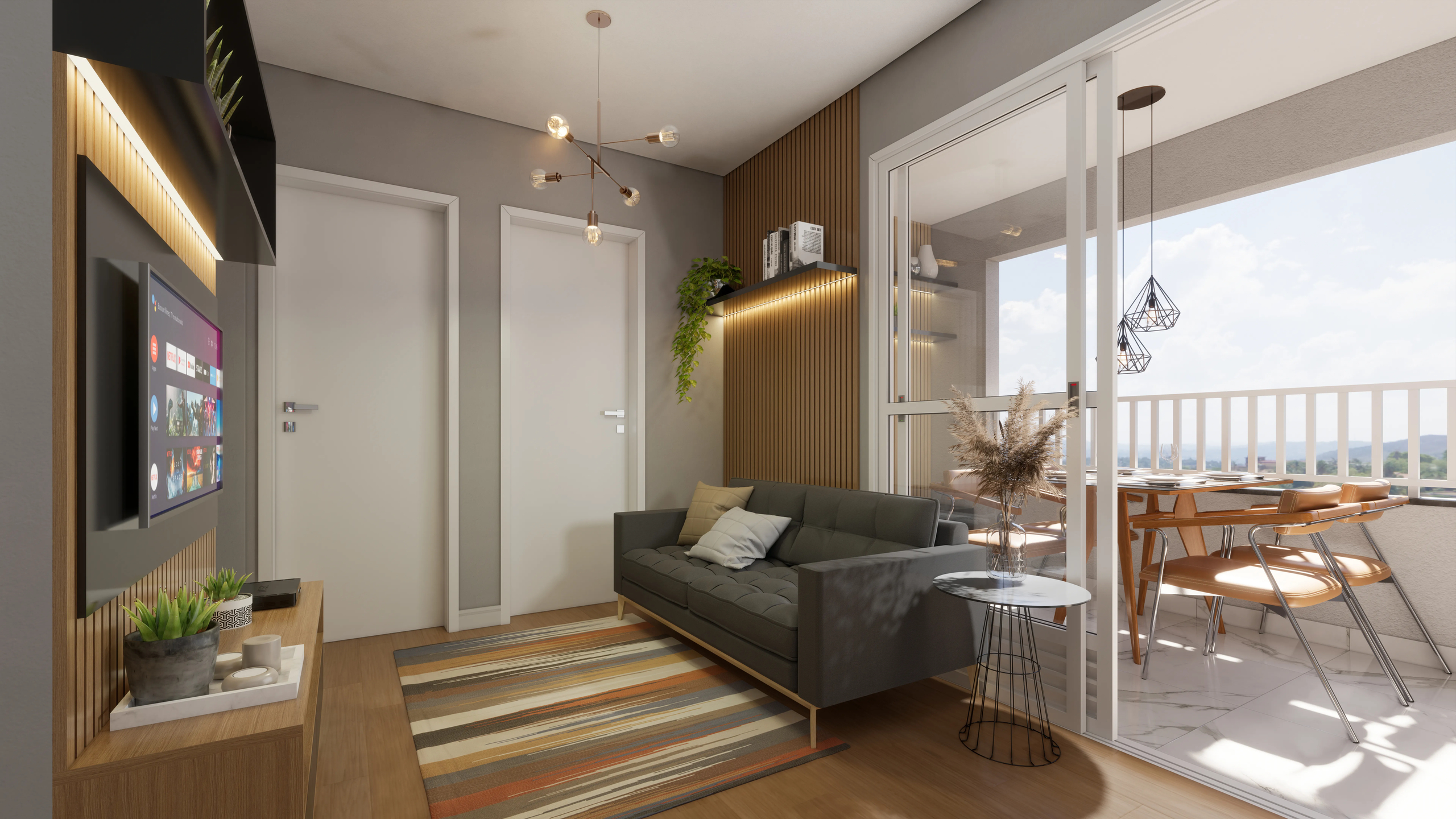 Apartamento na Panamby, Zona Sul de São Paulo, ideal para quem busca conforto, mobilidade e ótima localização.